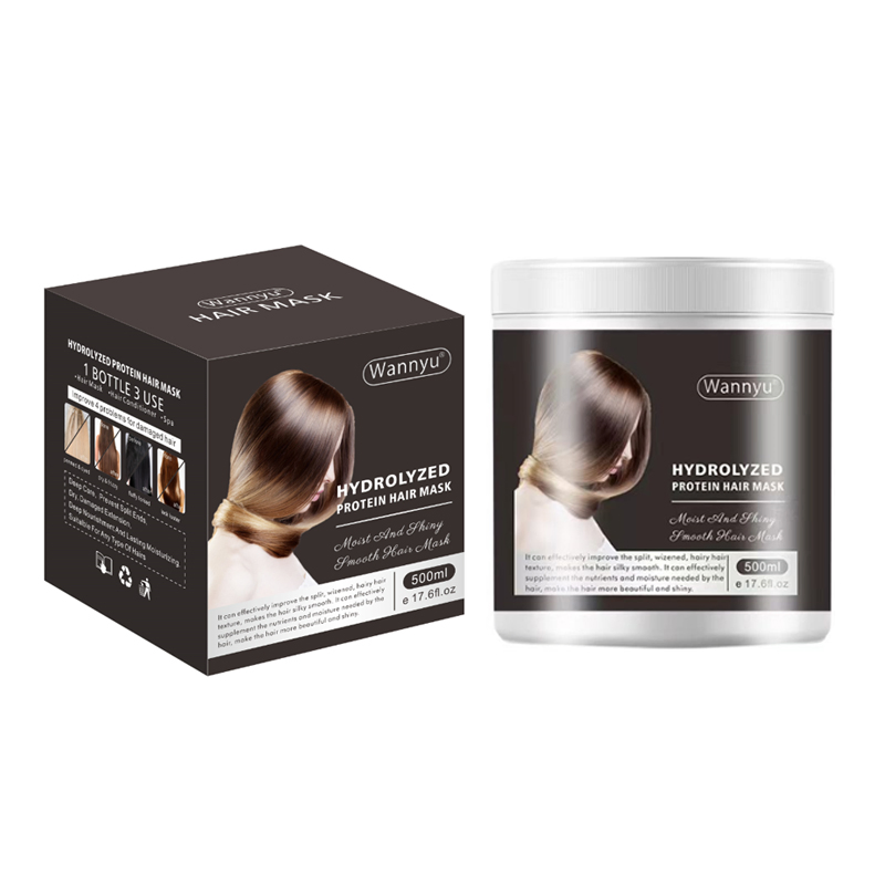 Material Colors and Fragrance Can Be Customized OEM Hair Mask