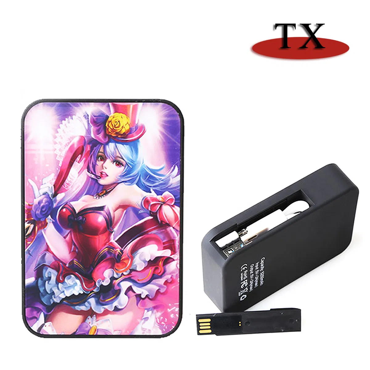Promotional Gift Functional Customized Surface Attach 32GB USB Flash Drive Power Bank