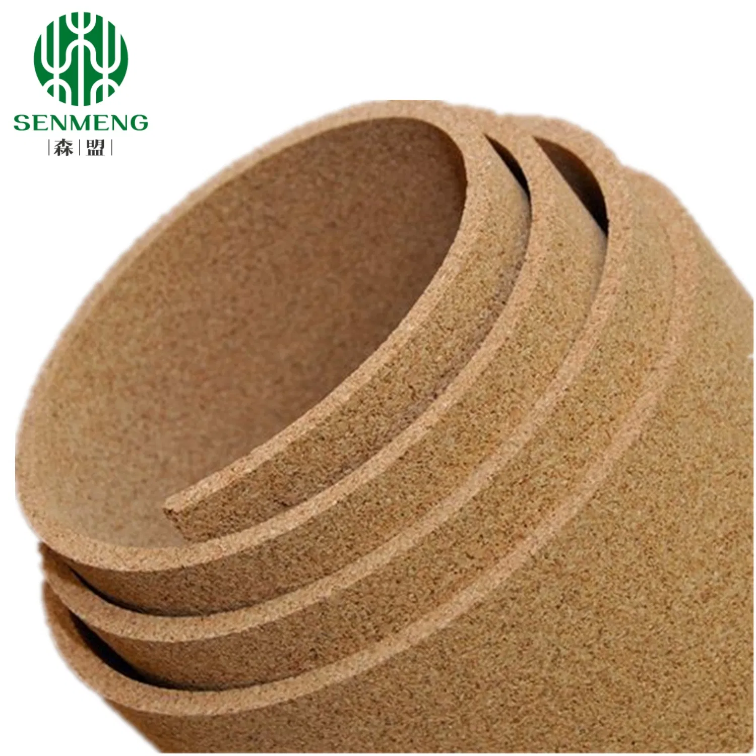Eco-Friendly Decorative Acoustic Cork Roll for Wall/Floor - Custom Thickness 0.8-12mm