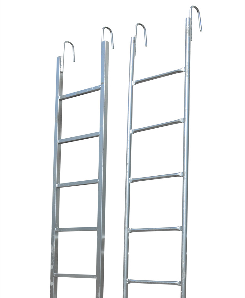 High Quality Galvanized Steel Staircase Scaffolding Climb Step Ladder for Construction