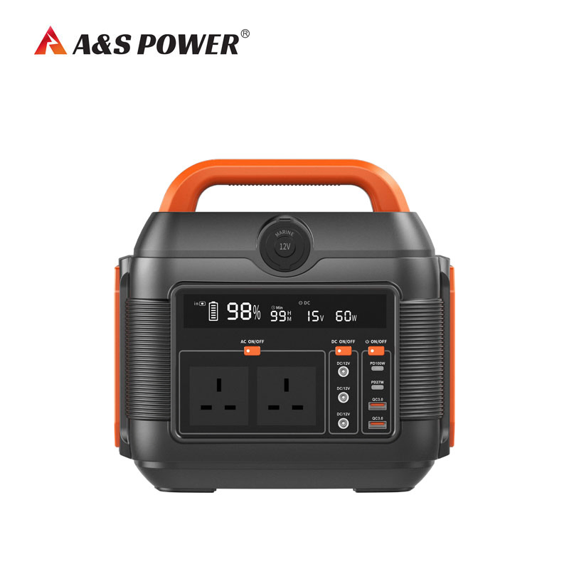 Asp600 160ah 576wh 600W Rechargeable Lithium Ion Battery Multifunctional Portable Li Ion Battery for Outdoor Device Solar Portable Power Station