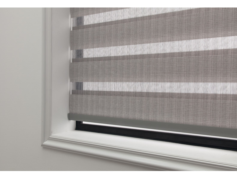 Blackout Zebra Blind Fabrics Zebra Shades Double Roller Blinds Day and Night