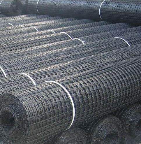 Geogrid Fiberglass 80-80kN/Glassfiber Geogrid CE