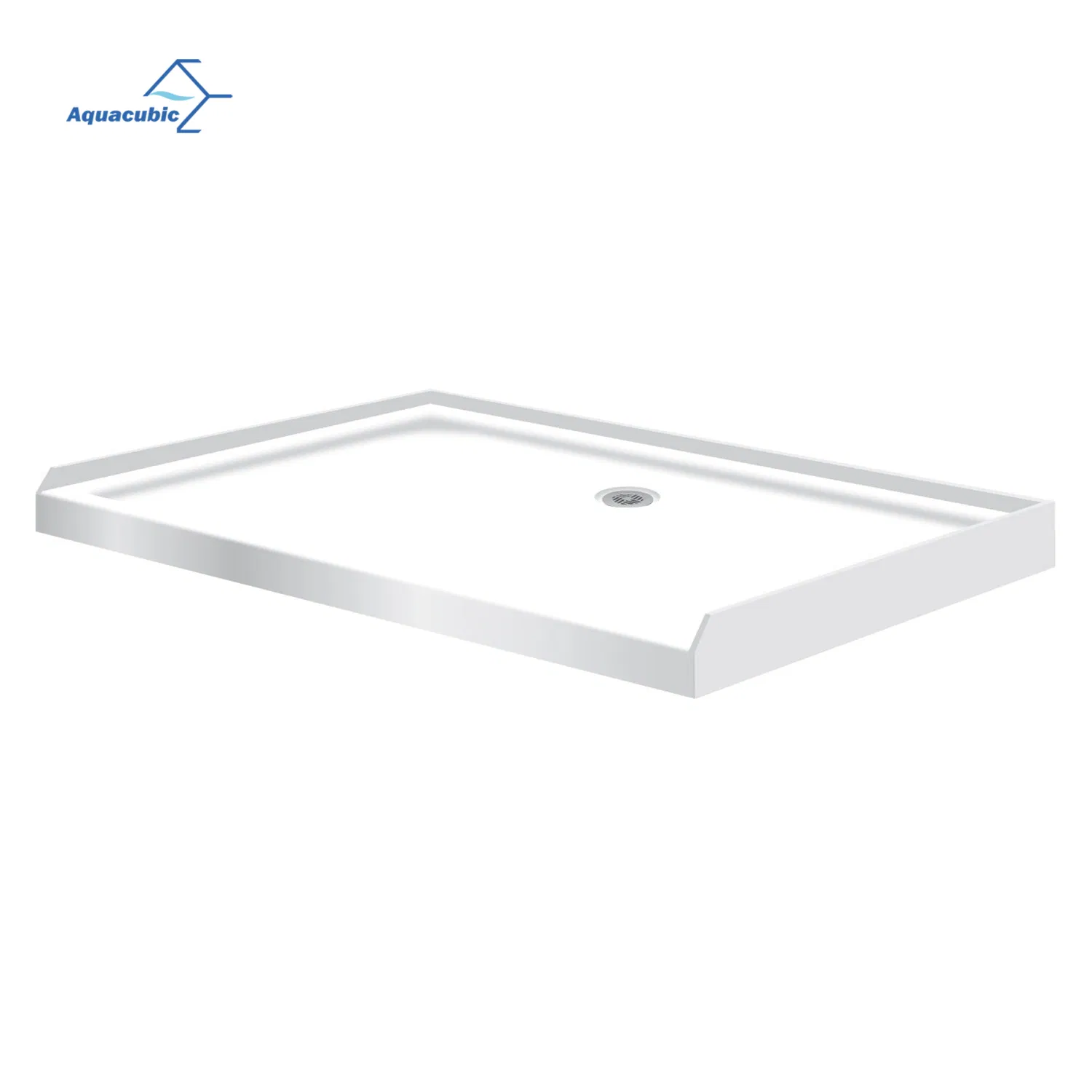 Made in China Accessories Non-Slip Restroom Shower Trays Flat Bathroom Pan