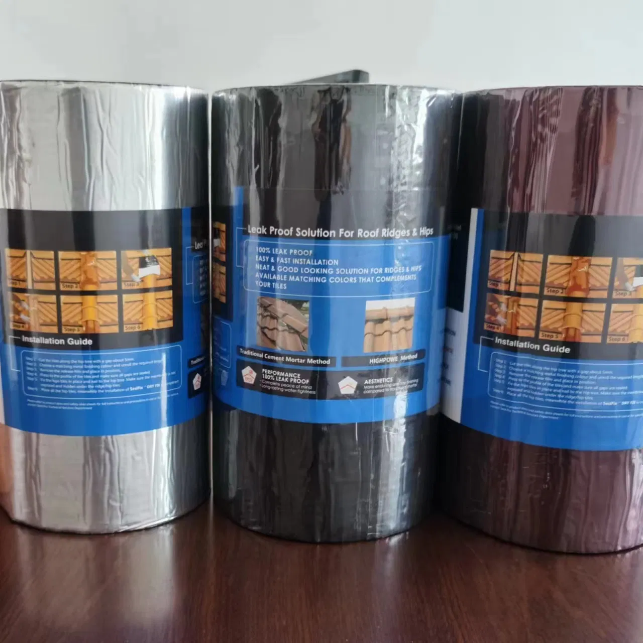 Strong Self Adhesive Bituminous Building Materials Waterproof Tape Asphalt Sealing Strip Flashing Tape for Roof Repair