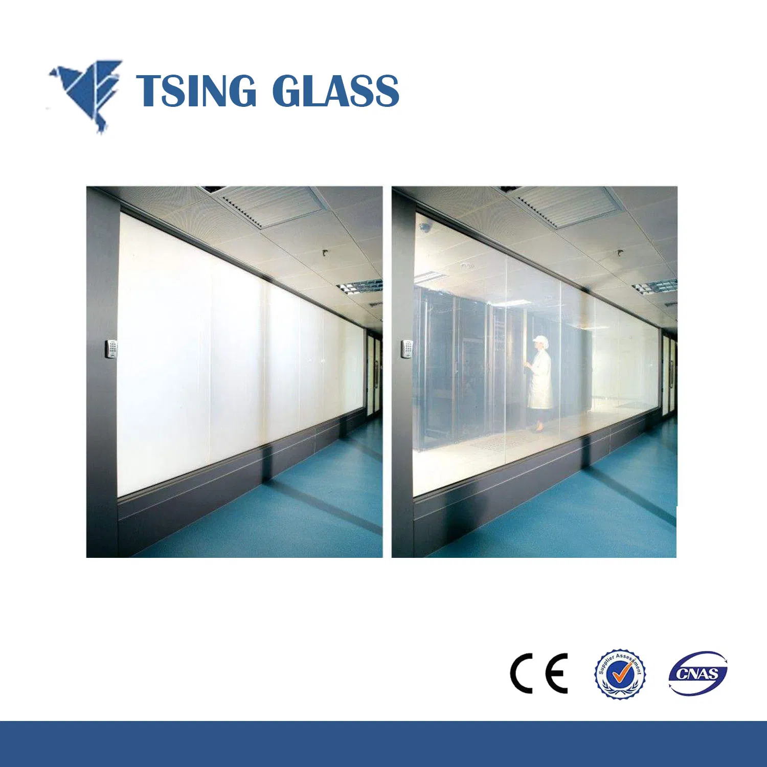 Smart Pdlc Film/Magic Dimming Intelligent Film for Glass Lamination