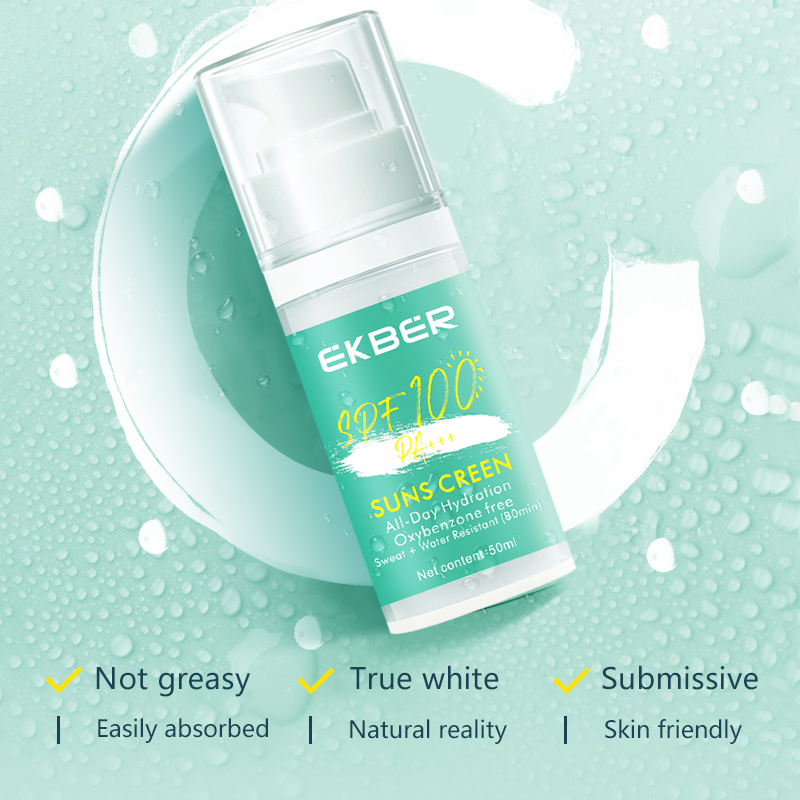 Customize Private Label Effectively Block Ultraviolet Light 60ml SPF100 PA+++ Sunscreen