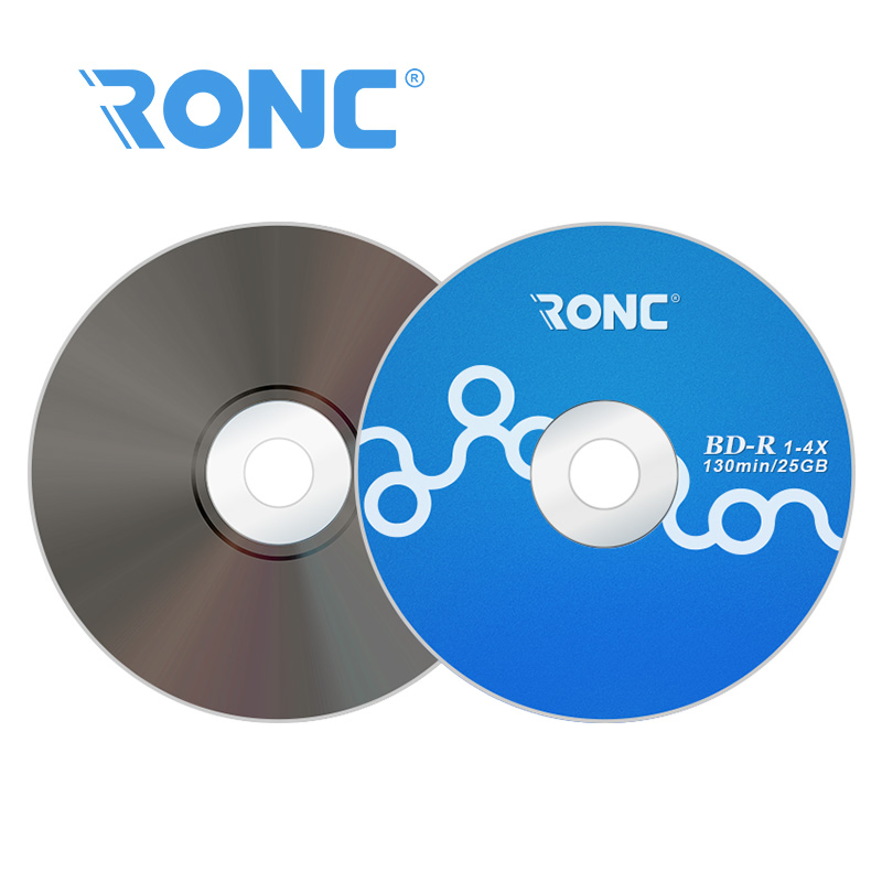 Blu-ray диск 25GB 6X 130min, синий, 50 шт.