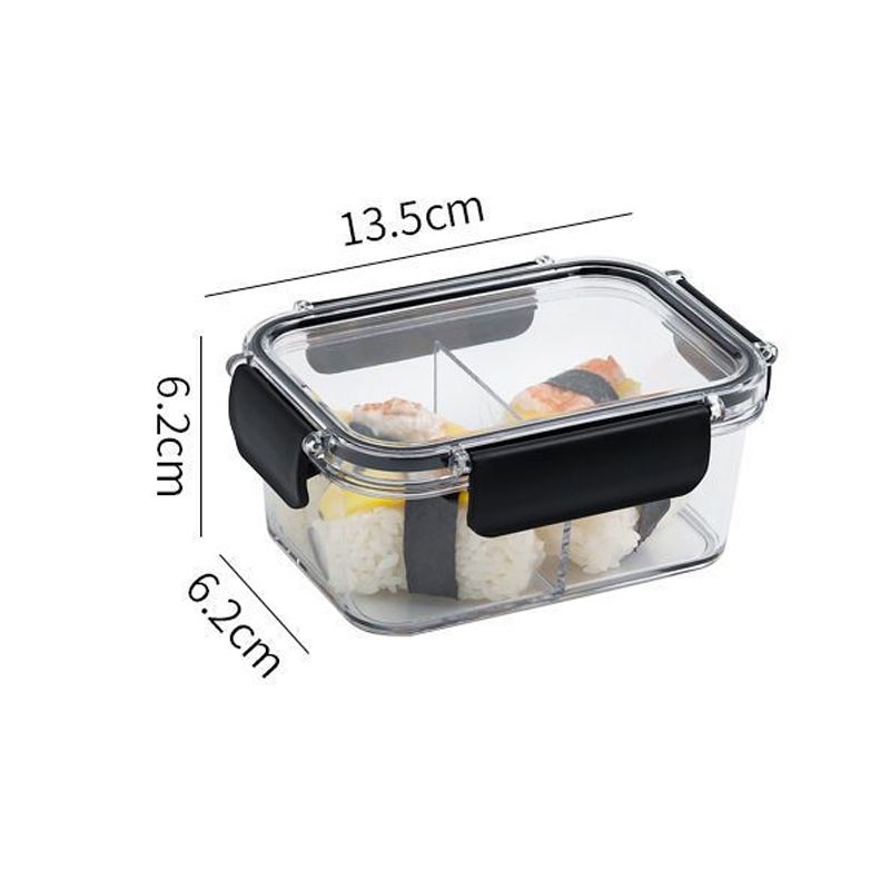 Convenient Eco Friendly Plastic Lunch Box with Lid for Microwave Safe Storage