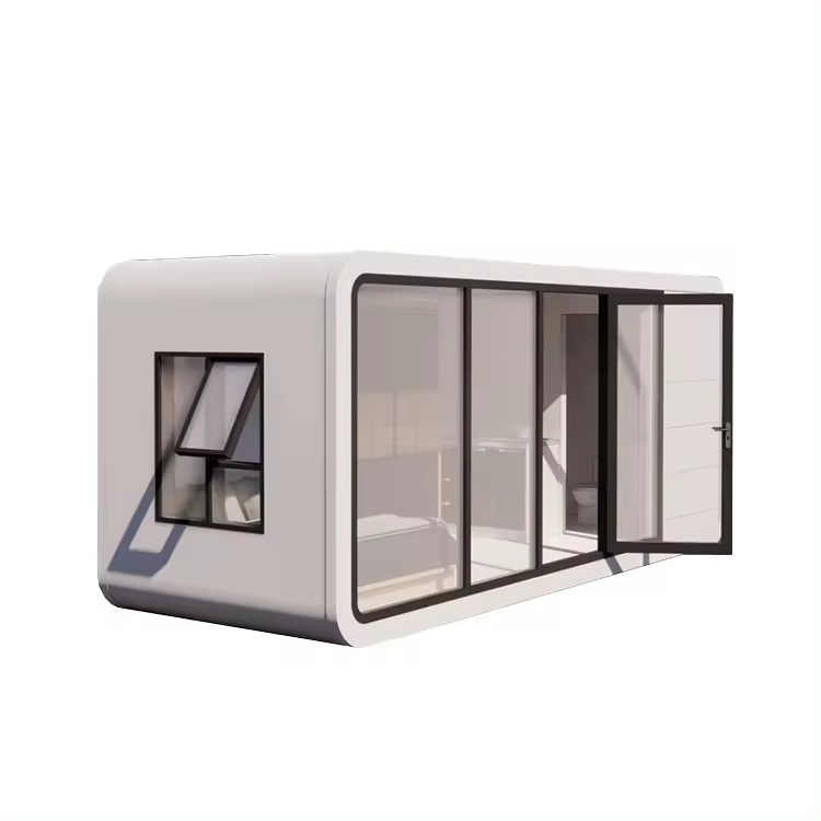 20/40FT Prefab Cabin Houses Garden Living Container Homes Apple Cabin Capsule Portable Cabin House