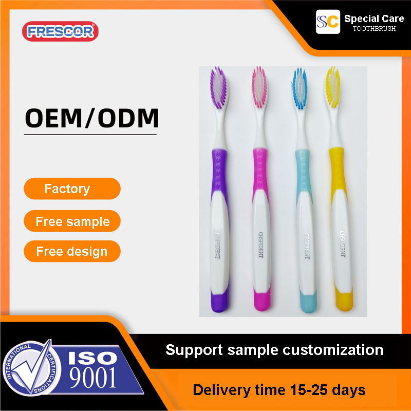 Flexible Neck and Anti Slip Handle Adult Toothbrush