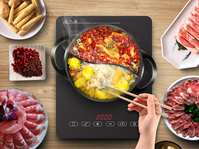 Versatile Smart Electric Cooker for Quick and Easy Meals Compact Infrared Cooker