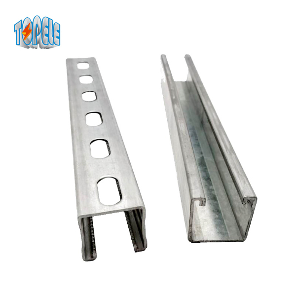 Slotted Galvanized Support Steel Struture Struct Channel Steel Channel
