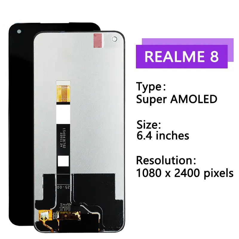 Дисплей для Oppo Realme 8 5G, сенсорный экран