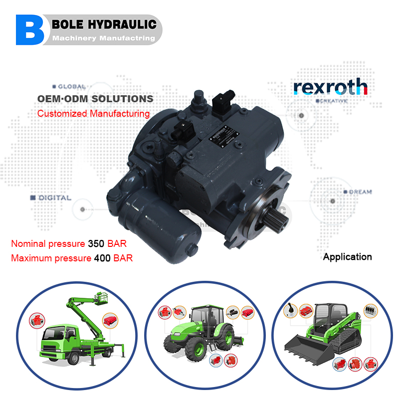 Гидравлический насос Rexroth A10VSO, A4VSO, A11VO, A2FO, A4FO, A4VG