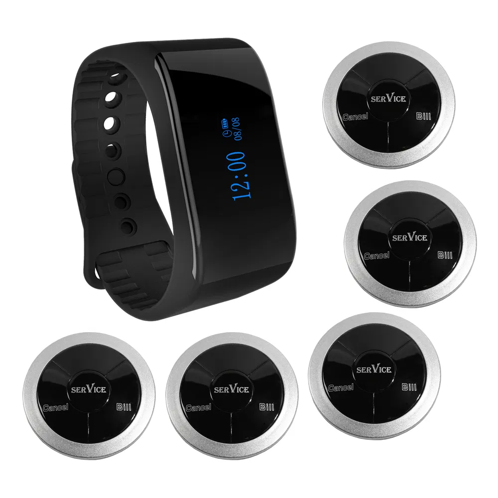 Wirelesslinkx Wrist Watch Pager Waiter Buzzer Wireless Calling System