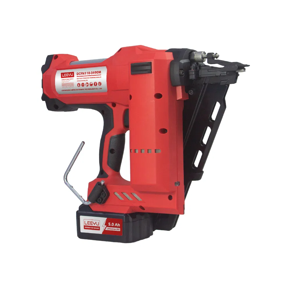 Аккумуляторный гвоздезабивной пистолет DCFN110-3490M для каркаса
