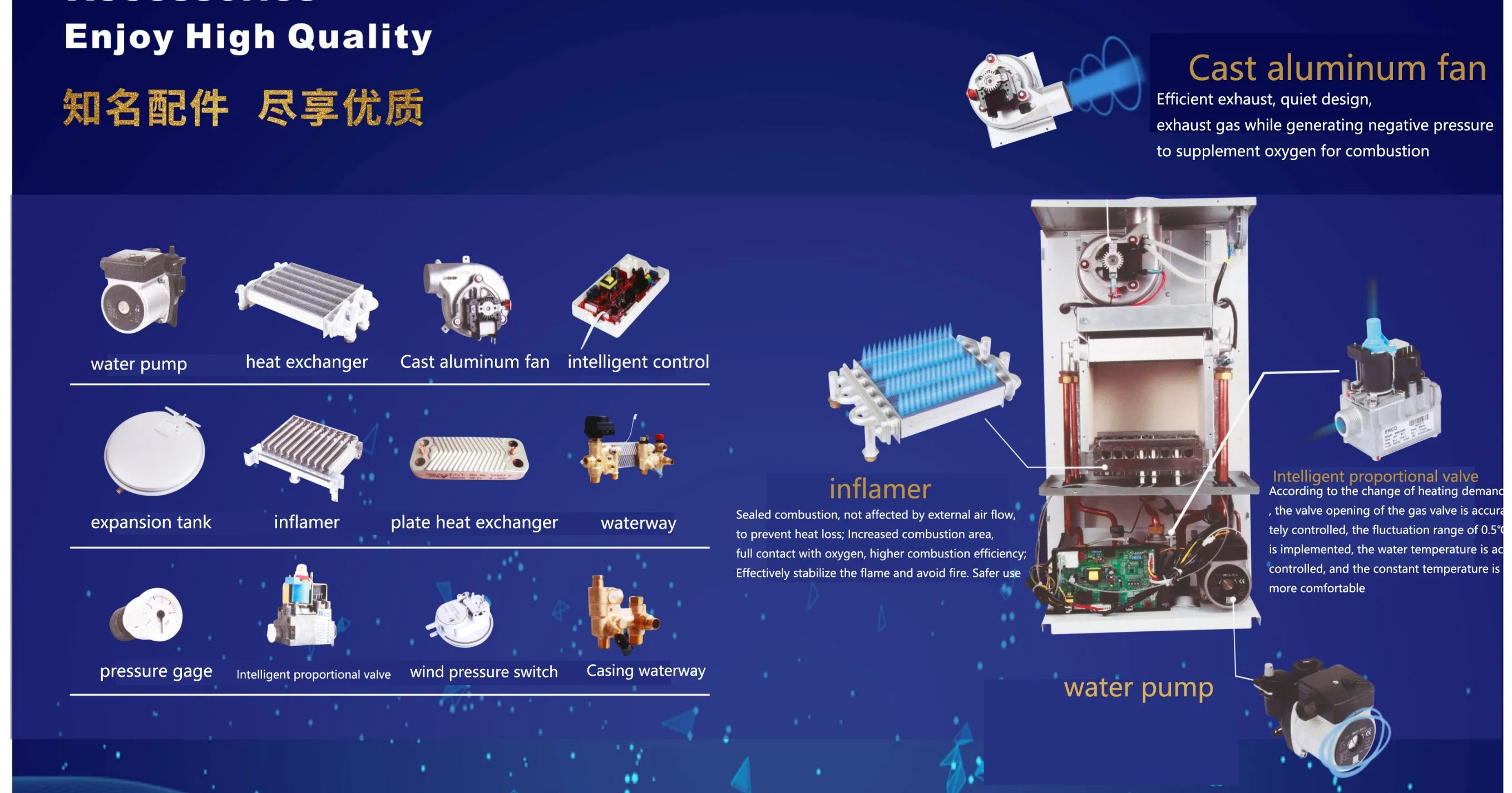 8L Gas Water Heater Strength Exhaust