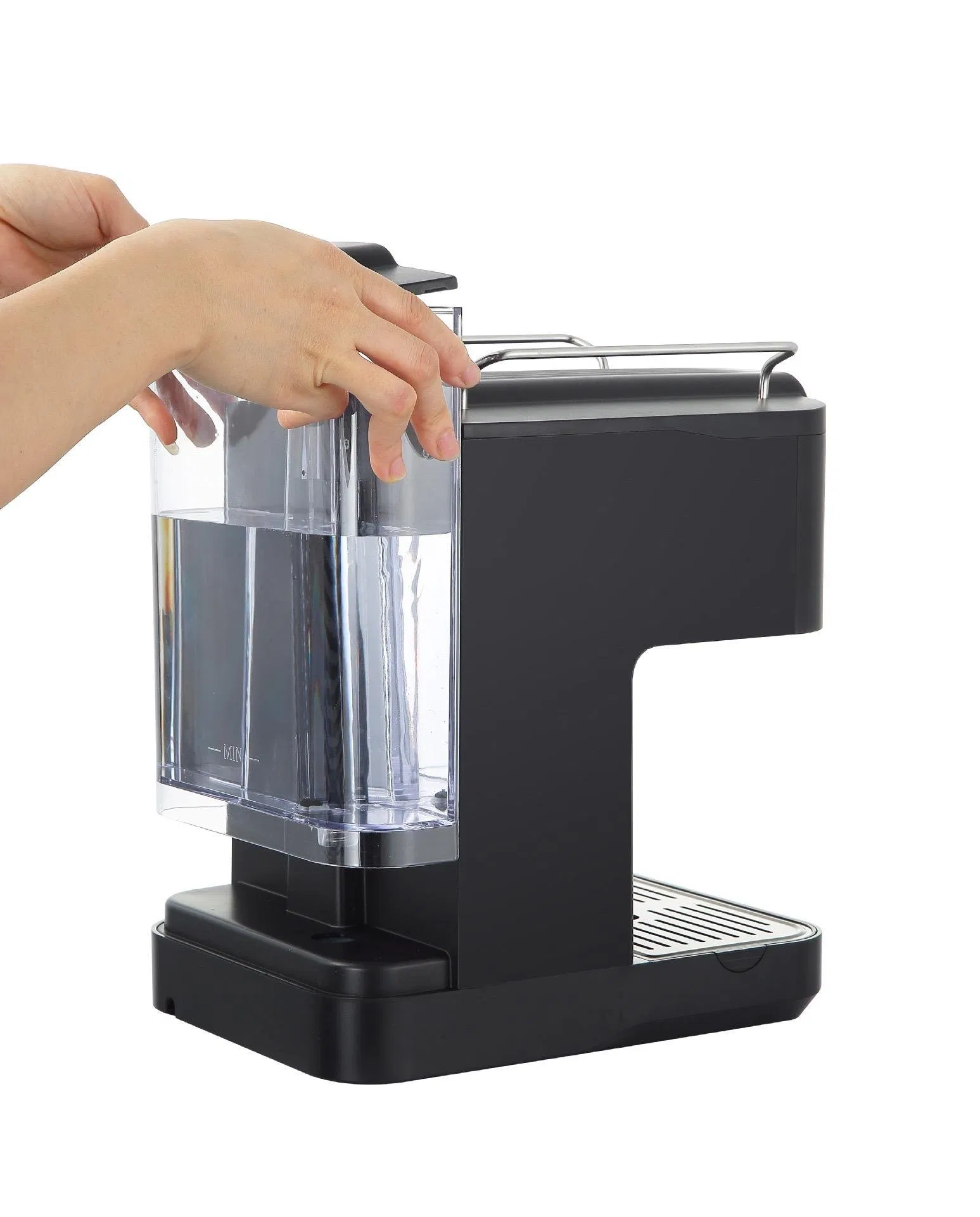 Automatic Mini Capsule Espresso Coffee Maker Electric for Nespresso Compatible for Home Use