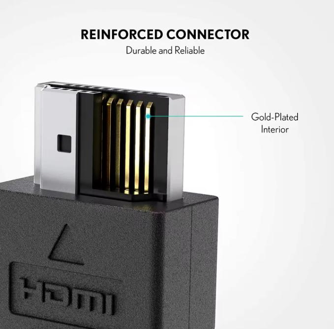 Certified High Speed 18gbps 24K Gold Plated Cable