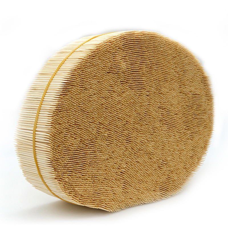 Toothpicks Custom Design Disposable Bamboo Tableware 65mm Length Bamboo Toothpicks for Dinner