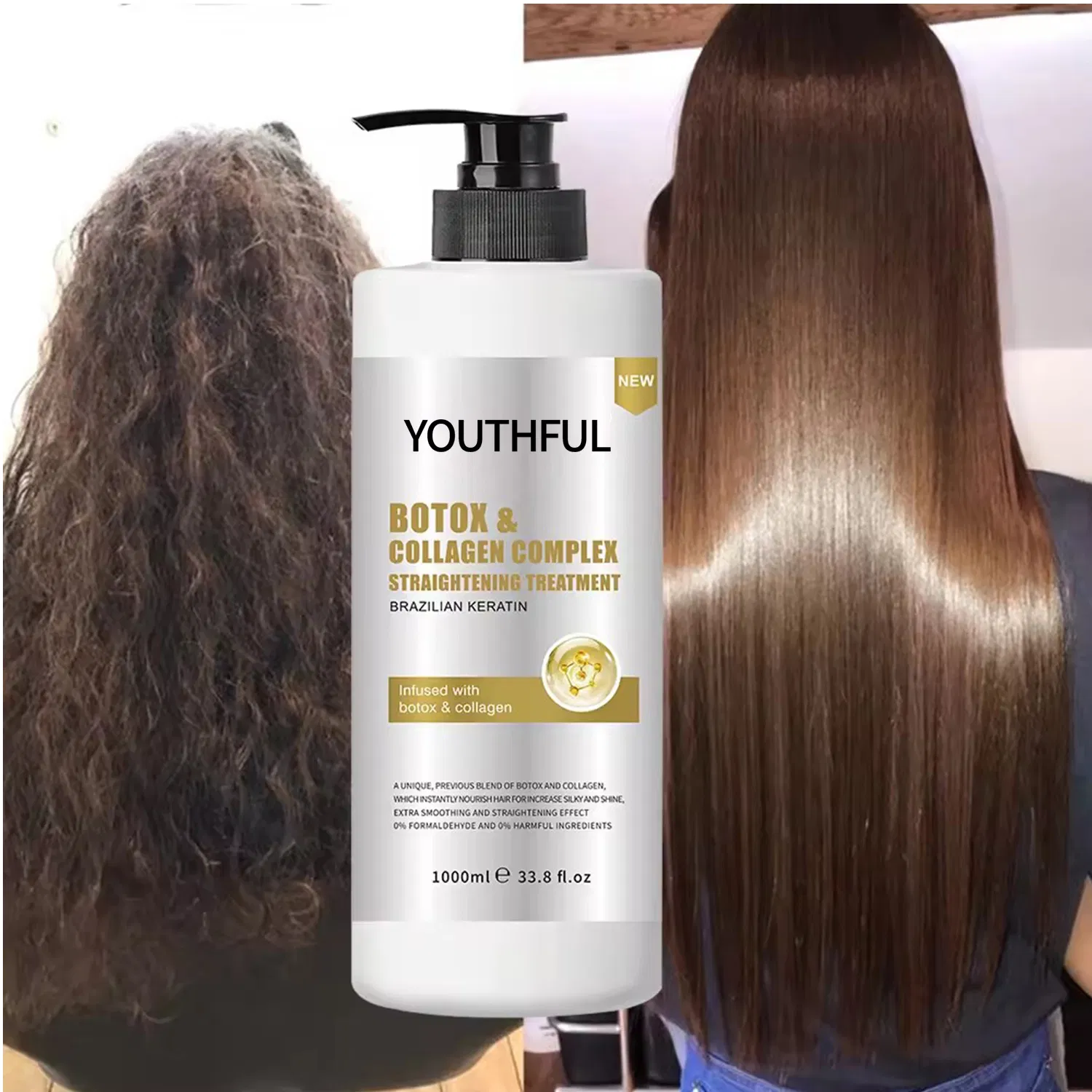 Keratin Hair Treatment Straightening Cream
