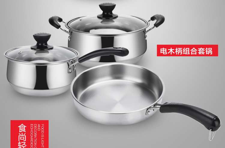 China Factory Kitchen Steamer Stockpot Set 5 Sets Stock Pots Stainless Steel Stockpot Stainless Steel 3 Level Stockpot Stainless Steel Stockpot 3 Level Stockpot