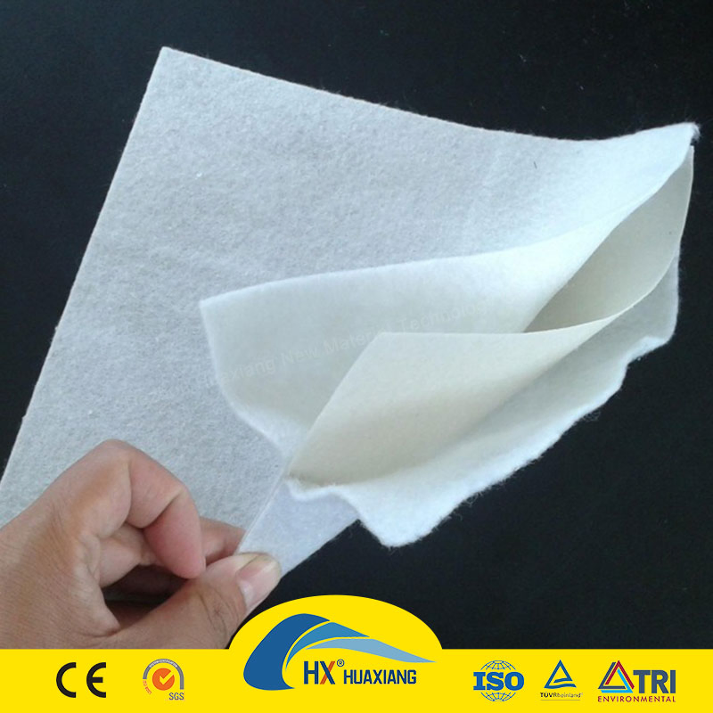 Customized 1m-8m Width Composite Geomembrane with Non Woven Geotextile for Dam Liner
