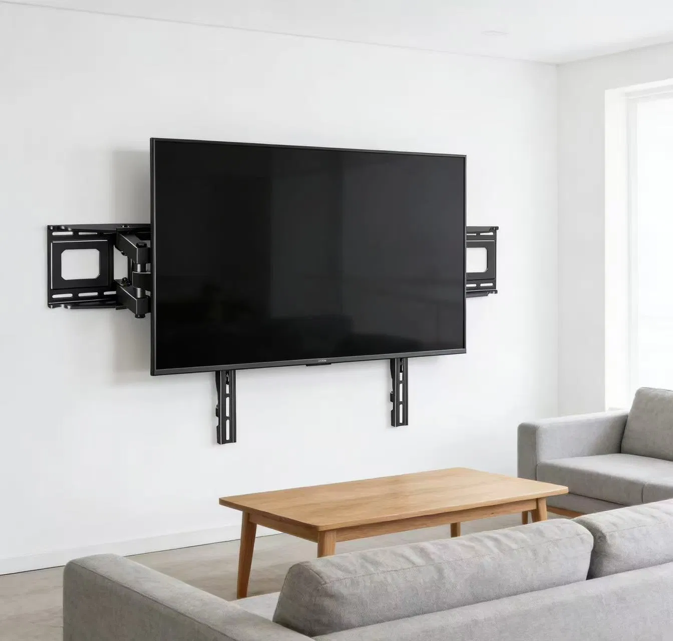 Chinese Manufacturer Super Economic TV Wall Mount Egm-006 Max Load 45kg Suit 42-70inch LCD TV