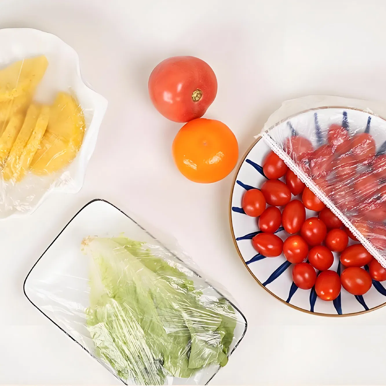 From China Factory Customized Plastic Clear Plate Bowl Food Fresh Covers for Food Bowl Cover