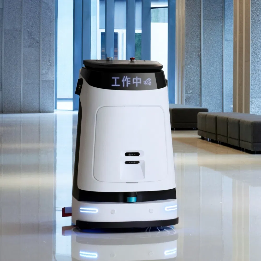 China Autonomous Industrial Commercial Cleaning Robot Floor Scrubber Cleaning Machine Smart Robotic Self-Cleaning Equipment