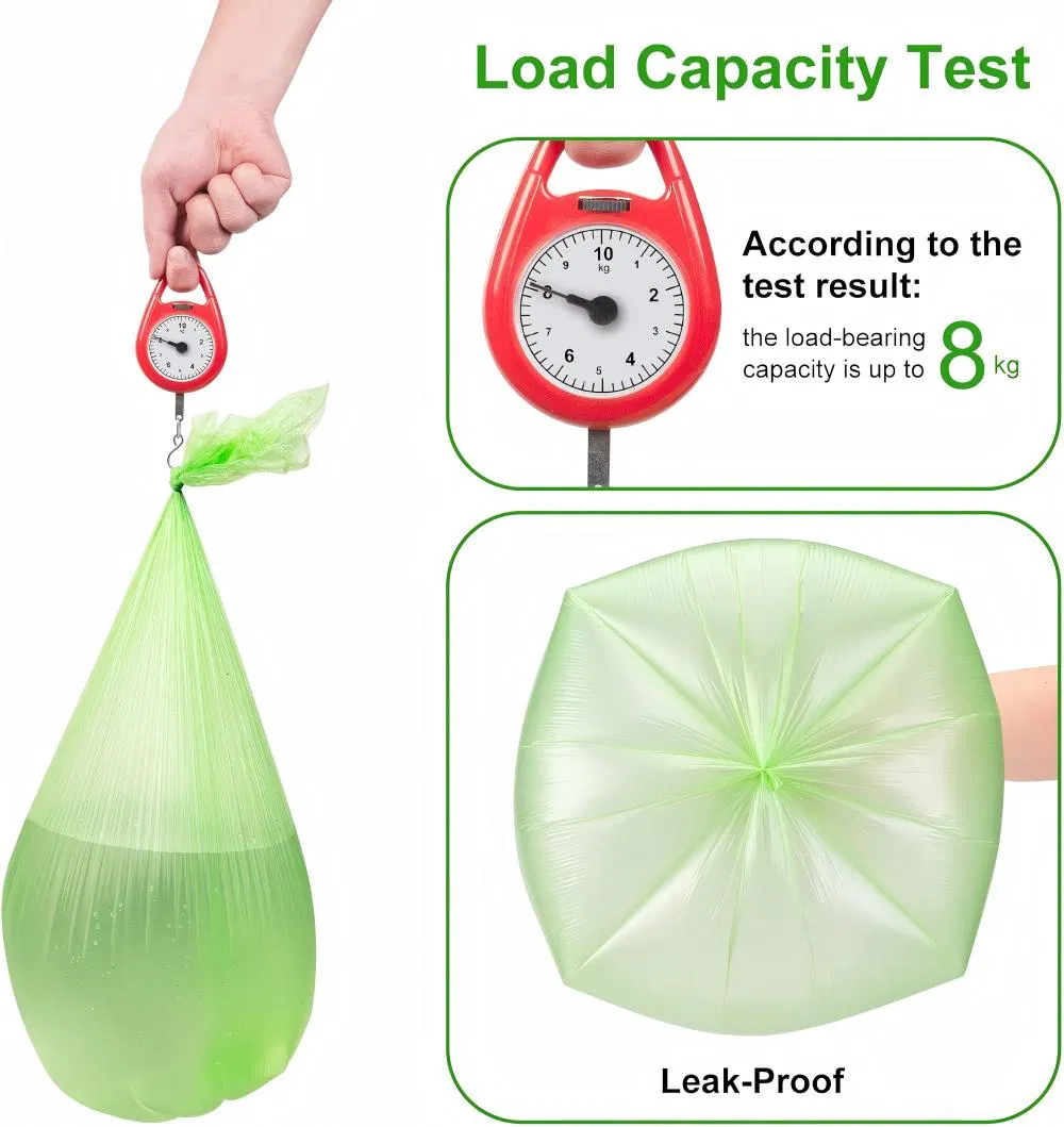 Eco-Friendly Family-Sized Compostable Trash Bags for Easy Disposal