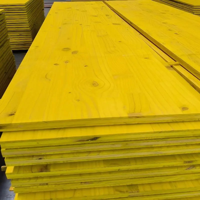 21mm 3-Ply Shuttering Panel Construction-Grade Yellow Concrete Formwork