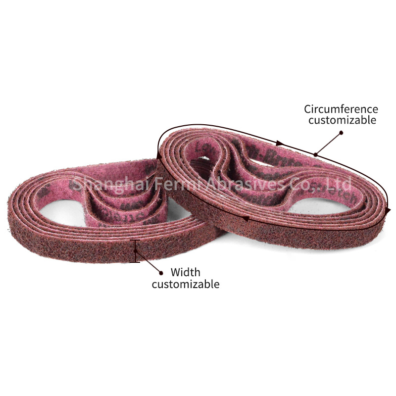 Шлифовальная лента Non Woven для финишной обработки
