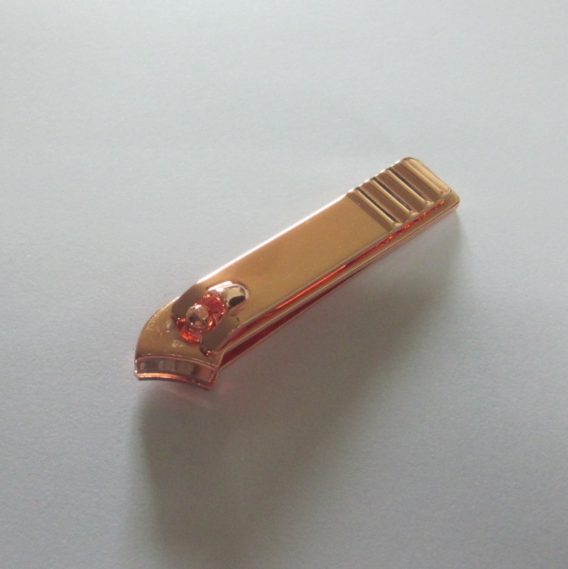 Side Cutting Nail Cutter with Rose Gold Plating
