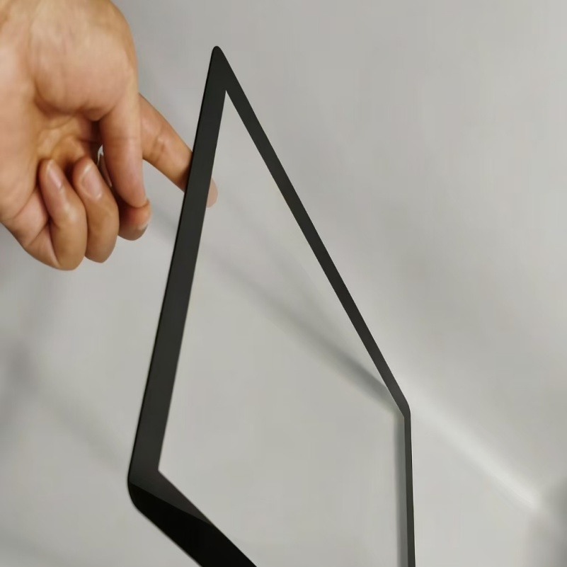 Durable Touch Panel Glass with Water Resistant Silicone Seal for Smart Appliances