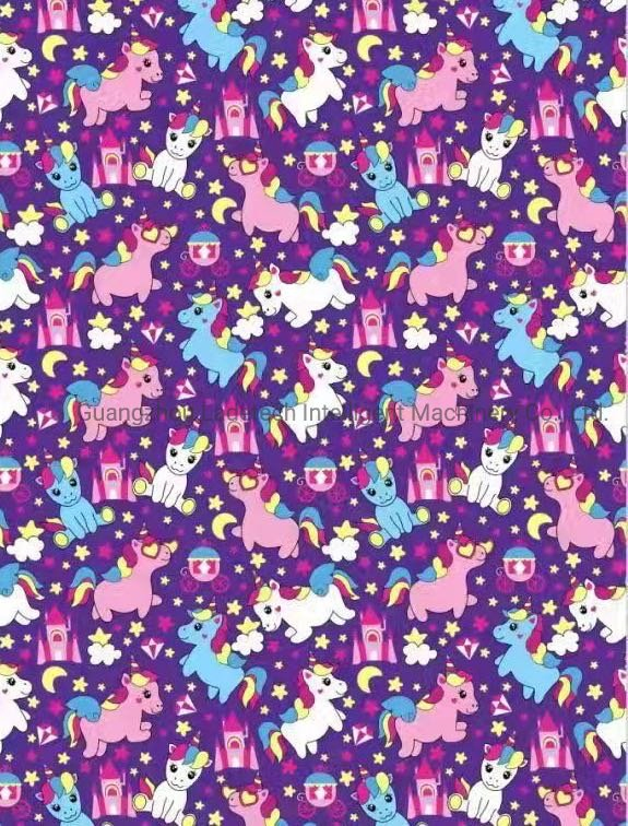 China Factory Printed Polyester Fabric 50-80 Grams For Mattress and Sofas
