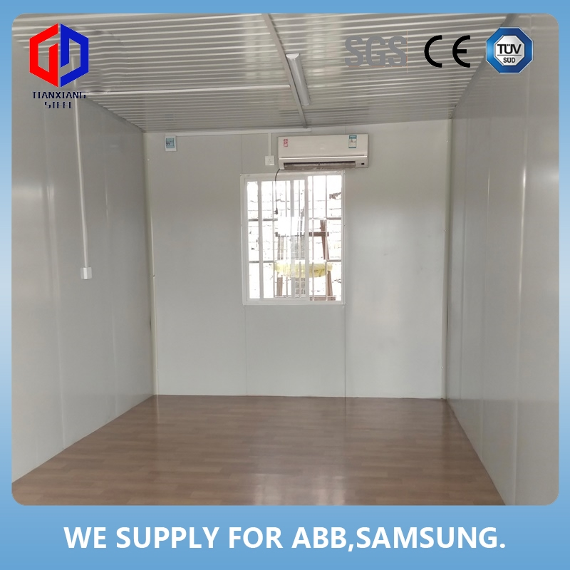 Prefab Portable Caravan Wooden Mobile Camp Steel Structure Building Modular Prefabricated Office Home Shipping Container House