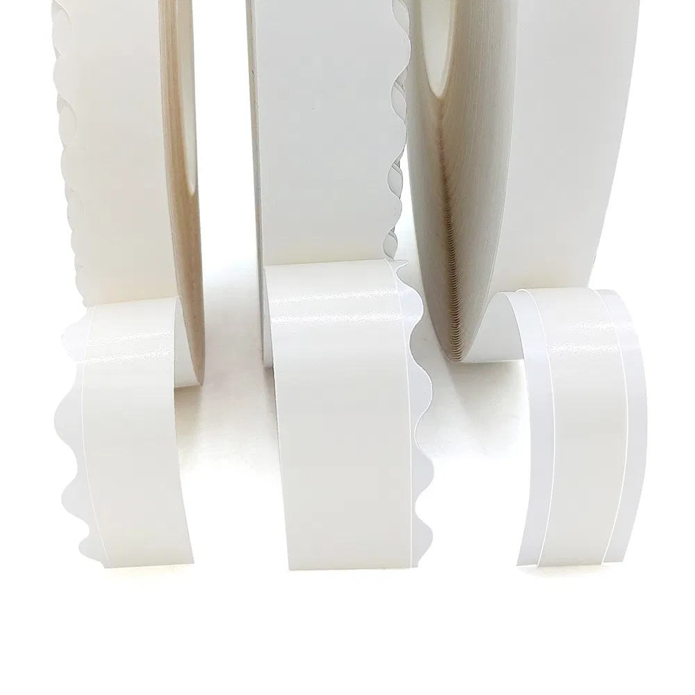 Zipper Carton Adhesive Tape Manufacturer Custom Zipper Carton Double-Sided Adhesive Wavy Lace for 3 / M Double-Sided Tape