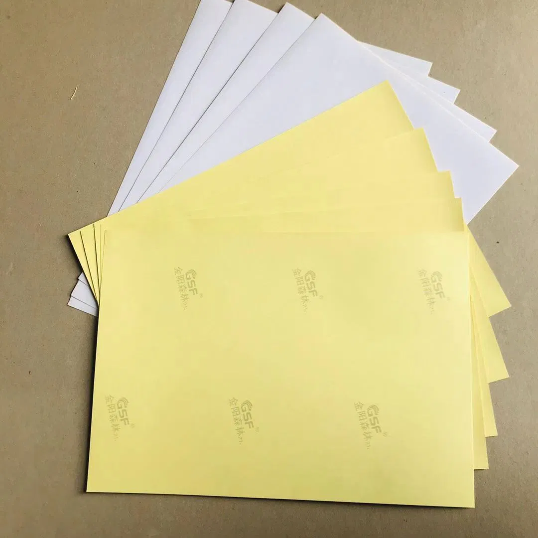 Waterbase Glue 20GSM Self Adhesive Cast Coated Paper