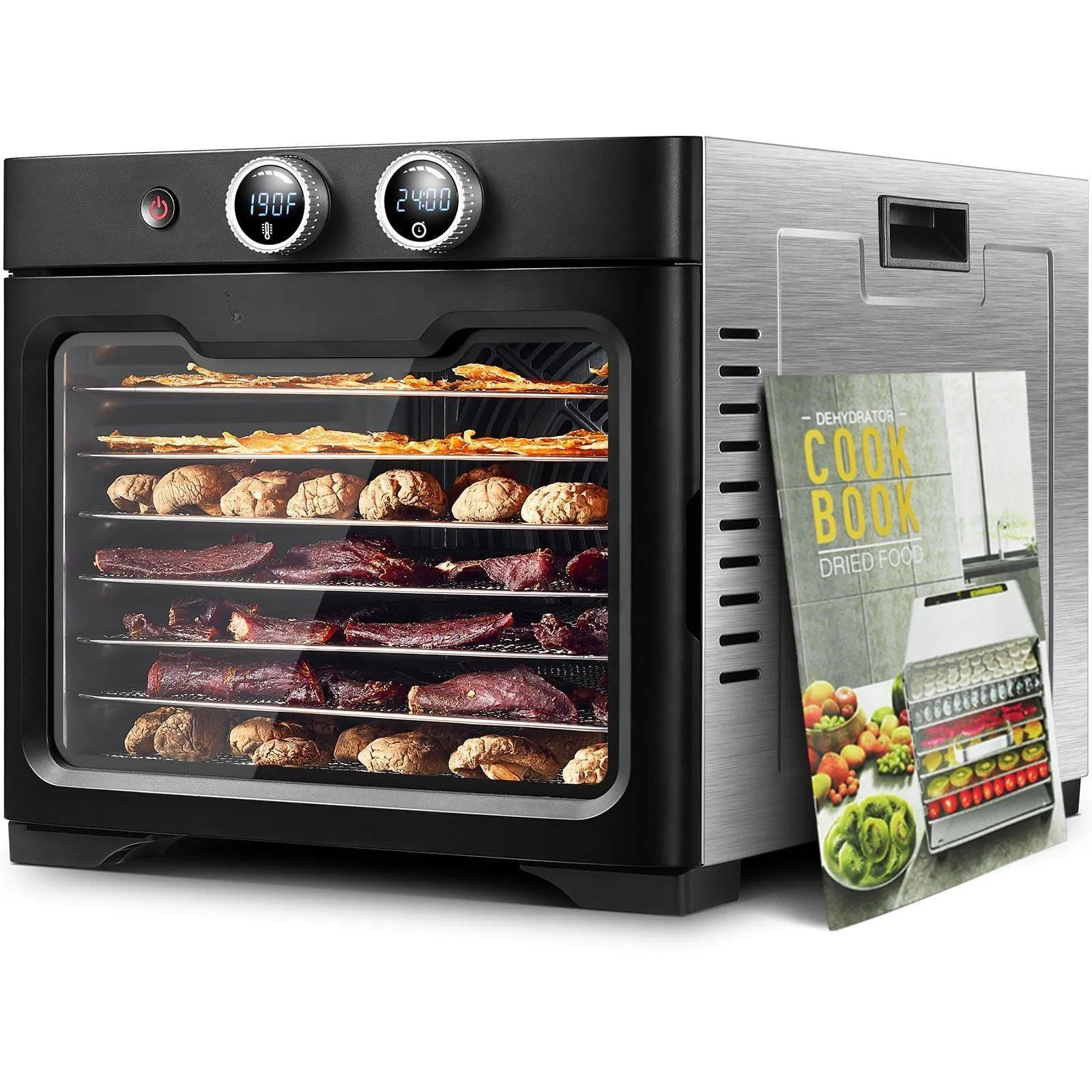 Hot Sale Dehydrated Dryer Machine Large Drying Space Jerky Upgraded Food Dehydrator