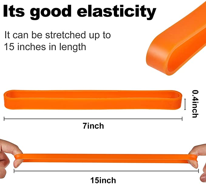 Assorted Color Rubber Bands for Wallet Card Cooking Boxes Wraps