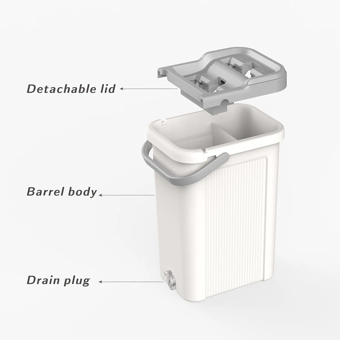 High Quality Home Cleaning Self Squeeze Flat Floor Mop