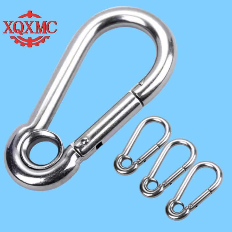 High Quality Climbing Hang Spring Hook Screw Lock Snaphooks with Eyelet