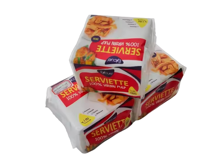 100% Virgin Pulp Serviette 30 Cm Luncheon Napkin