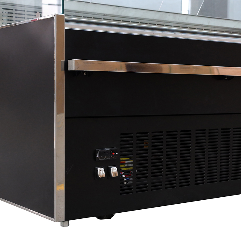 Supermarket Equipment Deli Store Meat Chiller Display Hot Food Refrigerator Showcase Fridge