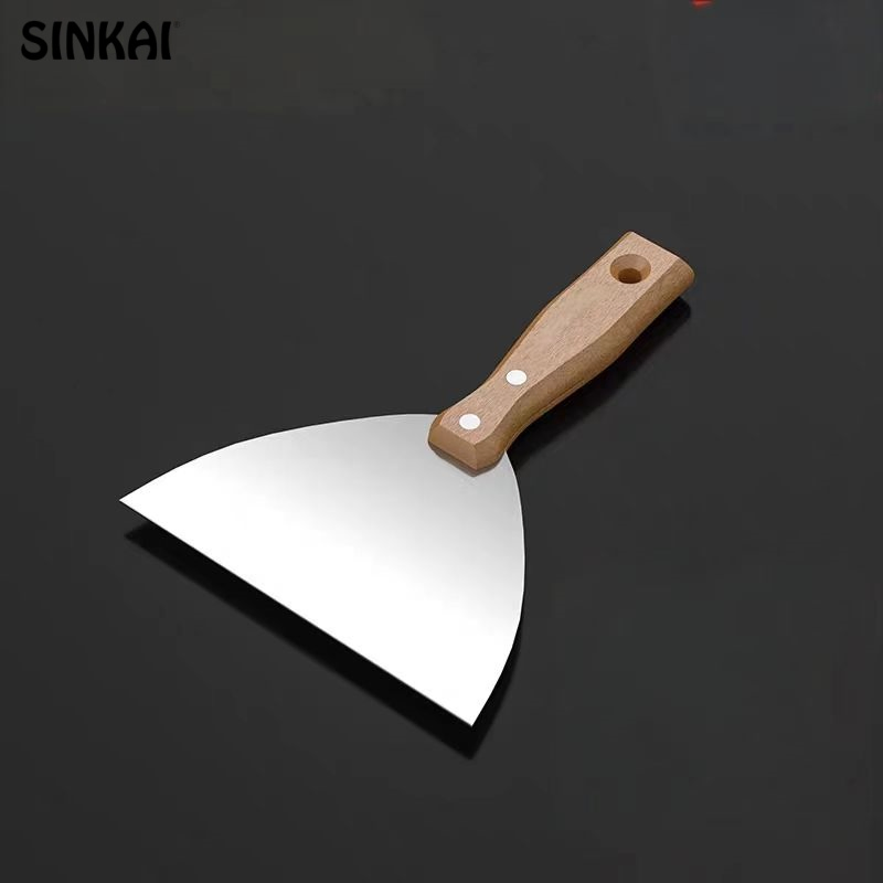 Industrial Grade Putty Knife Handle Stainless Steel Blade Variety Sizes Putty Scraper for Drywall Paint