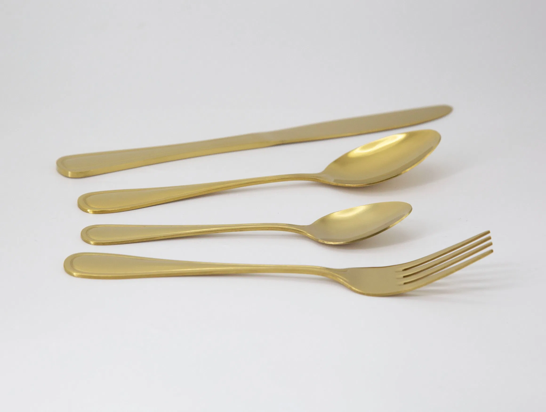 Premium 24-Piece Stainless Steel Cutlery Set for Elegant Dining