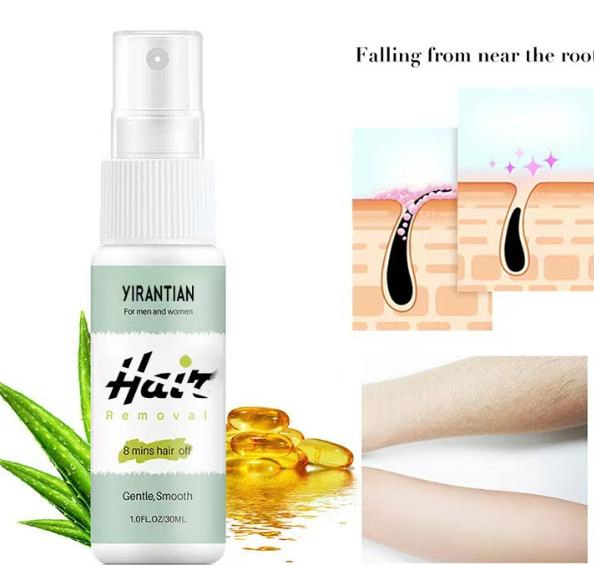 New Hot Selling Skin Friendly Gental Depilary Hair Removal Spray Foam