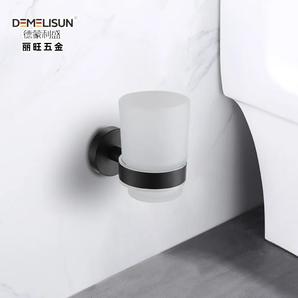 Wholesale Gold Coloured Bathroom Accessories Single Tumbler Holder Cup Holder
